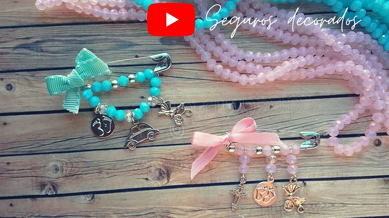 como decorar seguros para embarazada/ fácil y bonitos