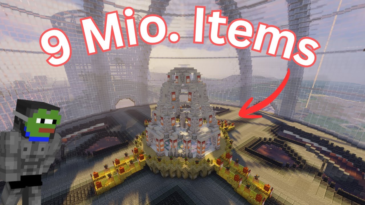 Der SCHÖNSTE Item Sorter in ganz Minecraft! MC Survival Episode 29!