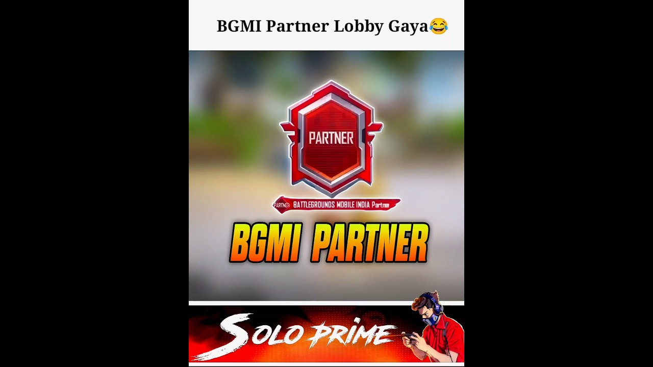 Aaj to BGMI Partner aa Gaya 😂