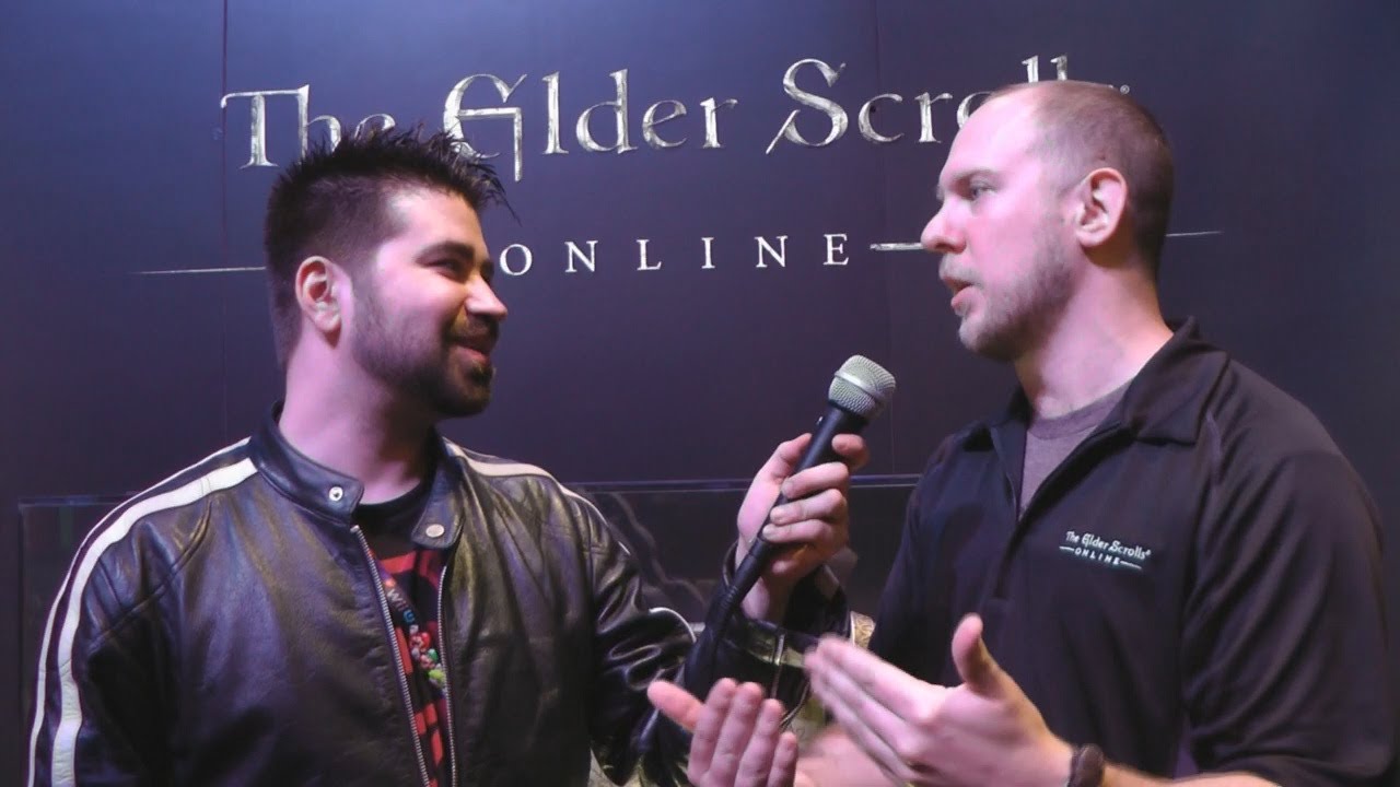 Elder Scrolls Online Angry Joe Interview (2013)