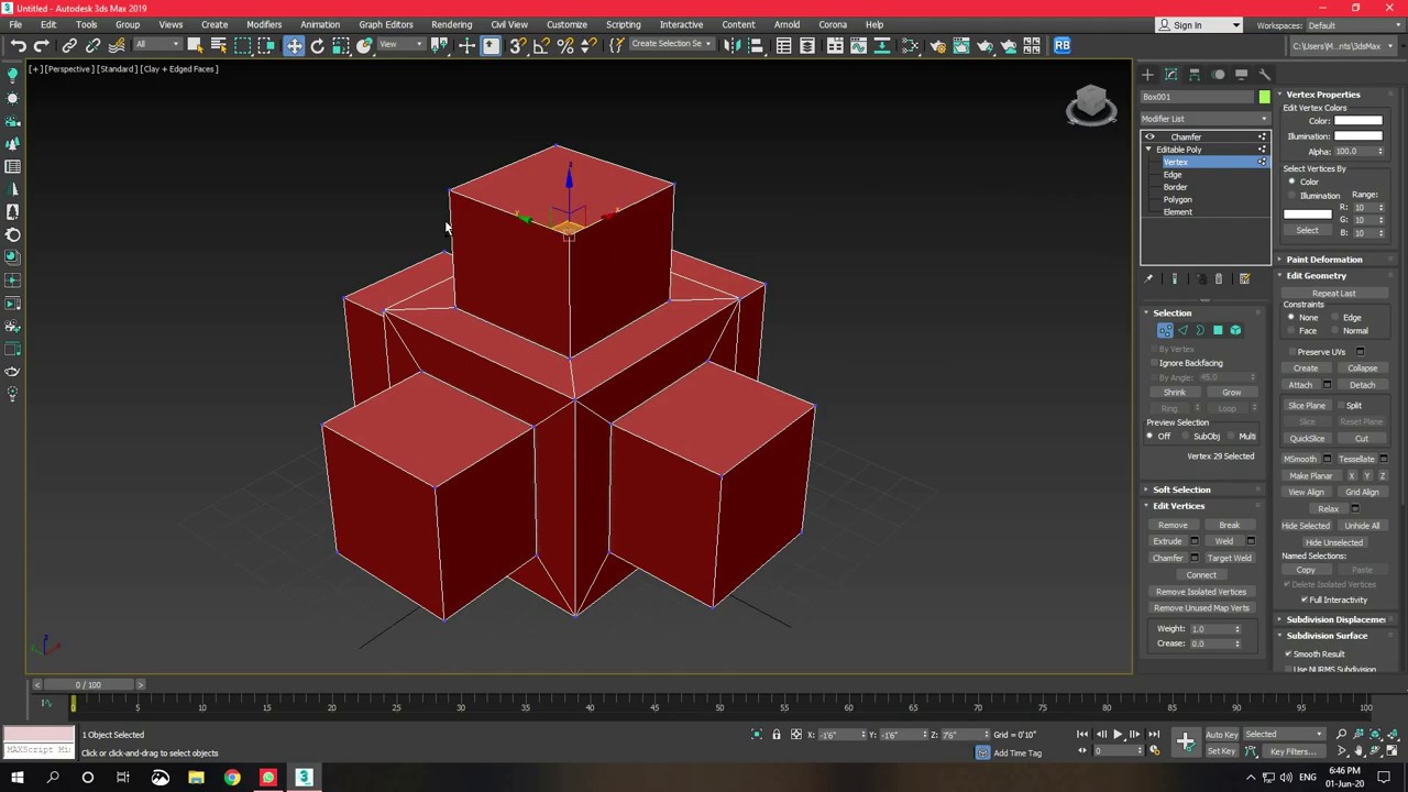 Chamfer Modifier Explained - 3ds Max