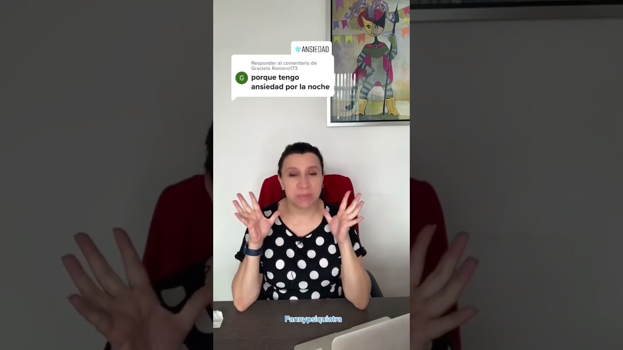 &iquest;POR QU&Eacute; ME DA ANSIEDAD EN LAS NOCHES?
