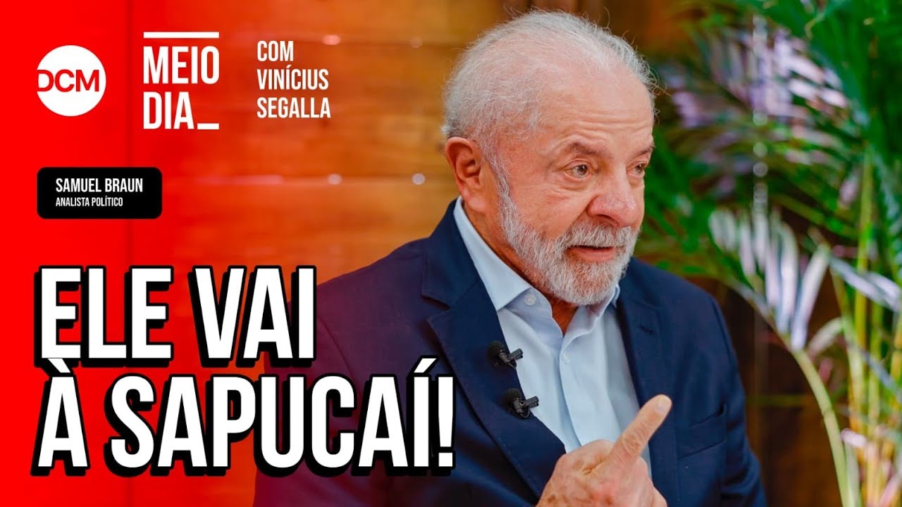 Lula vai à Sapucaí e divide aliados; Michelle não fará campanha de Flávio