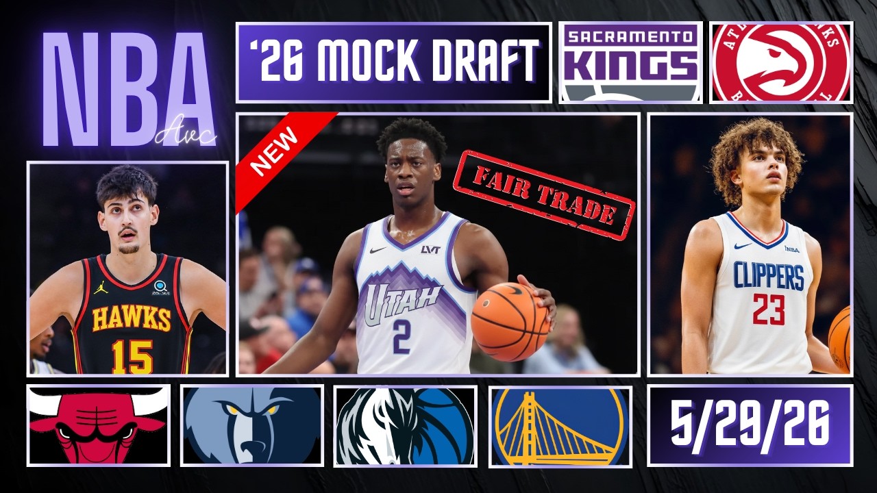 Первый мок-драфт С ОБМЕНАМИ! | Свежий мок-драфт NBA 2026