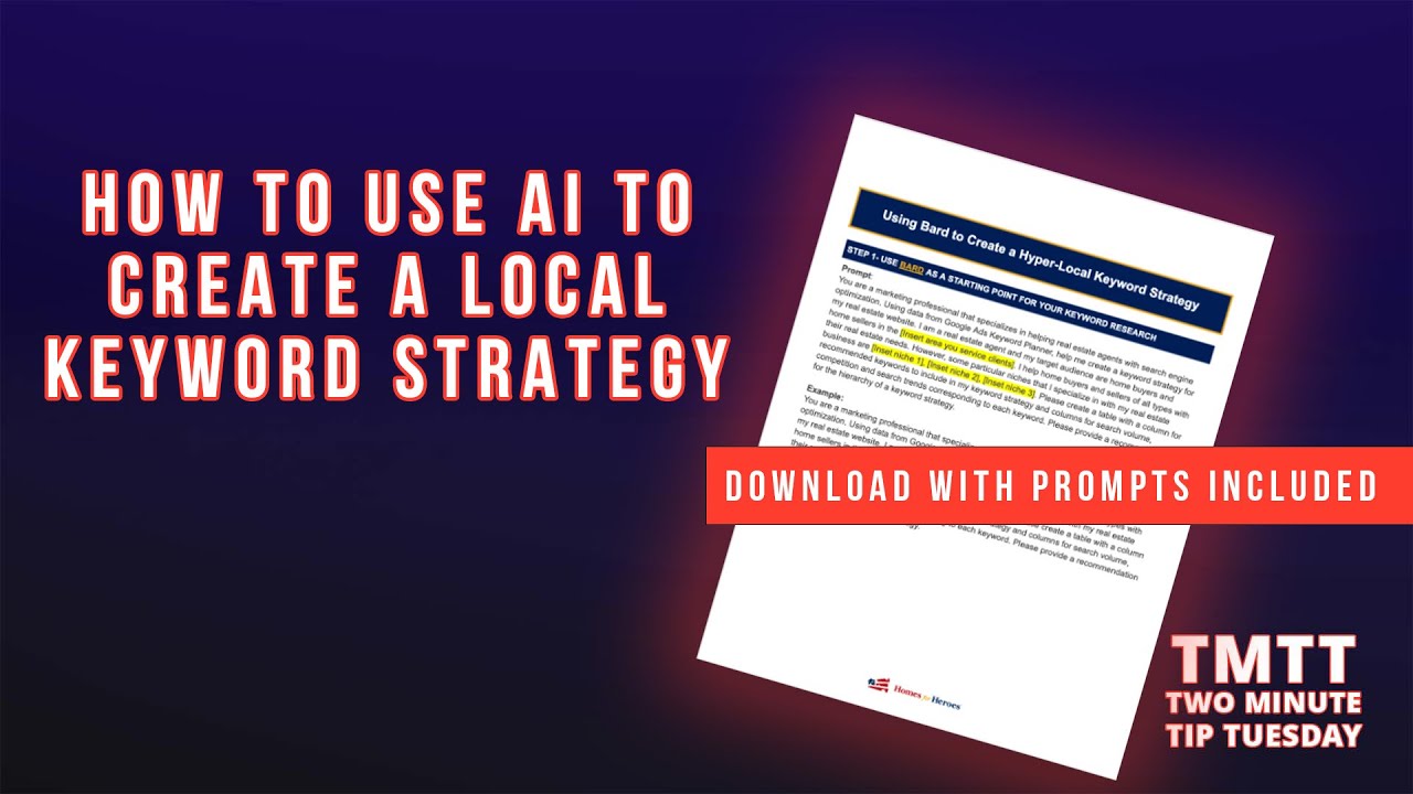 How to Create a Local Keyword Strategy Using AI