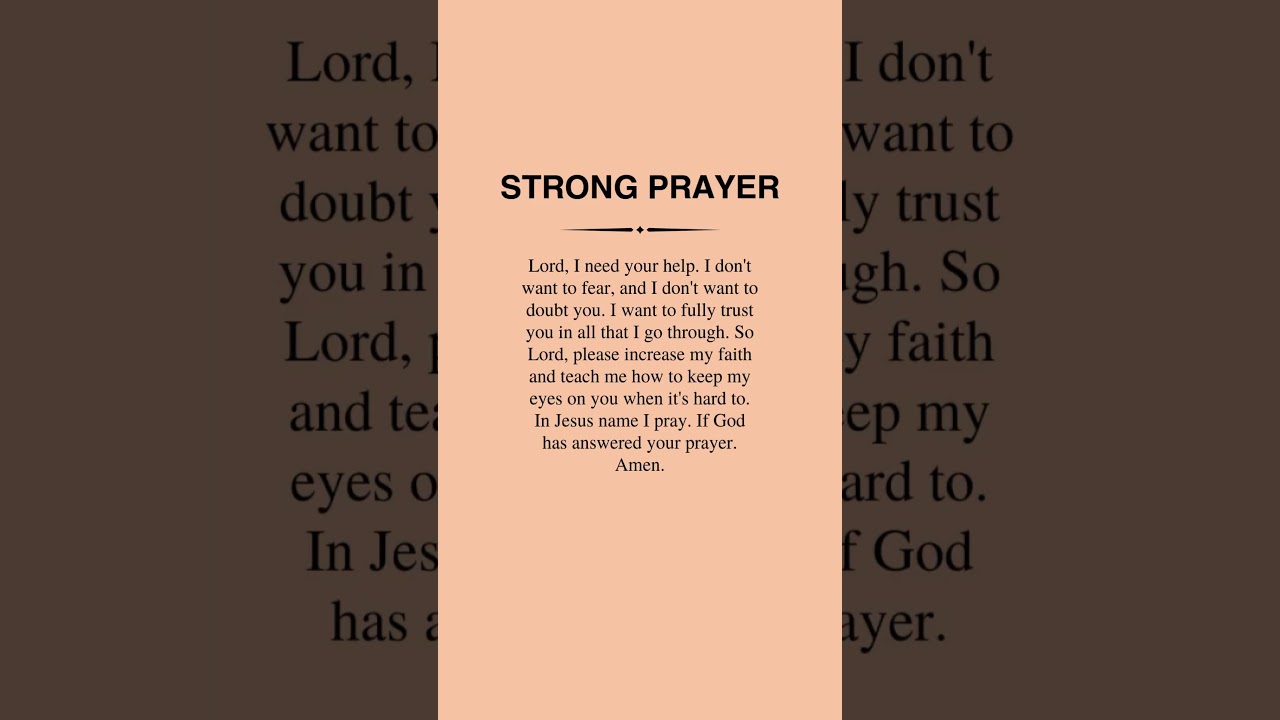 #pray #prayer #prayerworks #prayerwarrior #godisfaithful #prayerispowerful #prayerlife