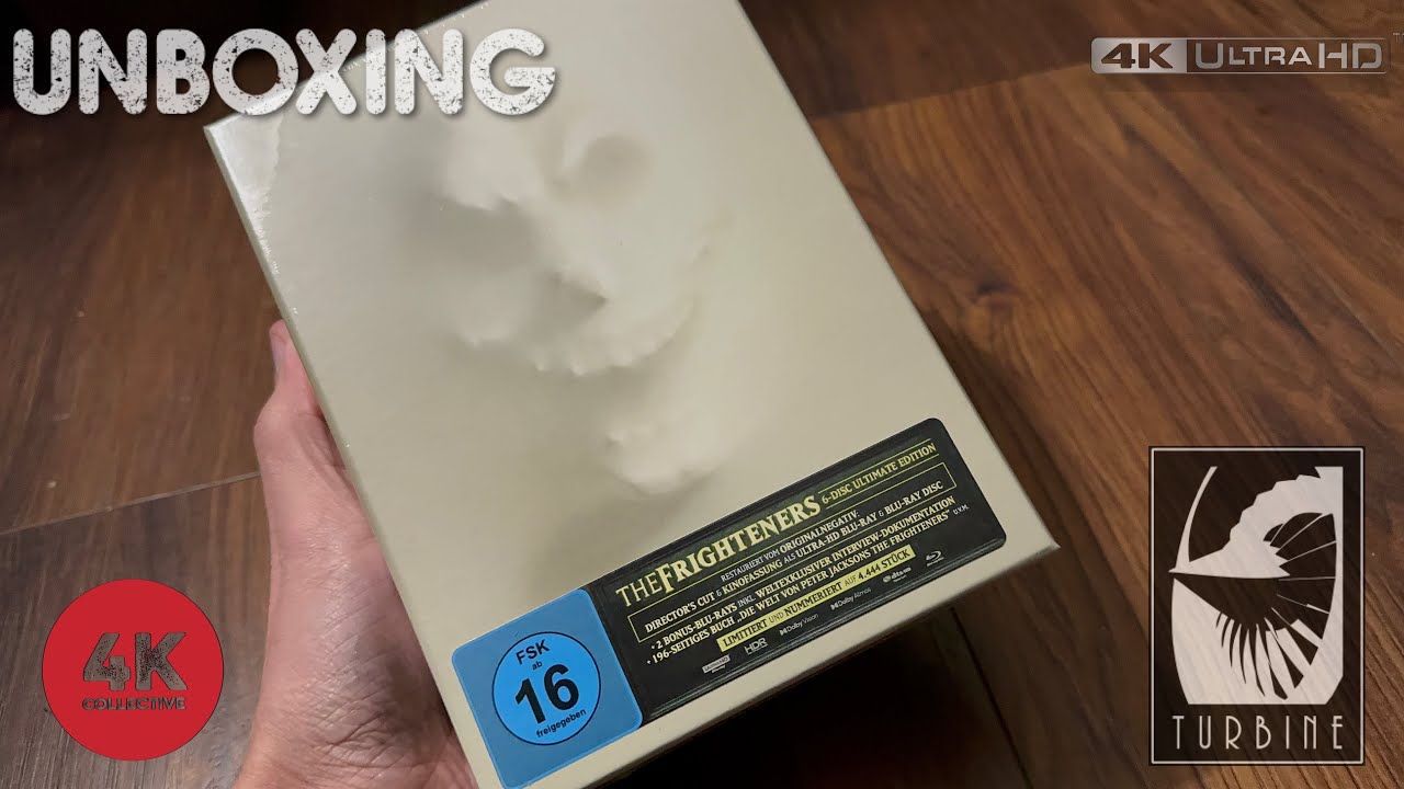 The Frighteners 4k UltraHD Blu-ray limited edition boxset Unboxing from 