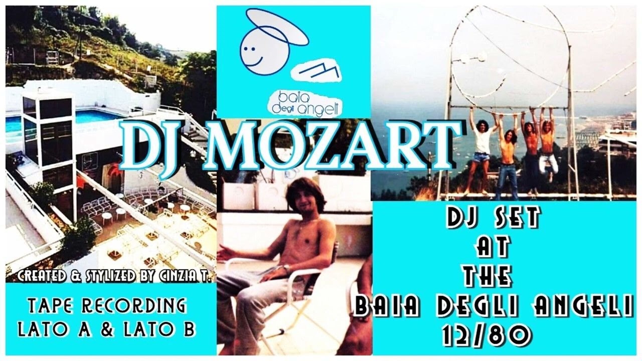 DJ MOZART@DJ SET AT THE BAIA DEGLI ANGELI 12 - 80 - TAPE RECORDING (VIDEO BY CINZIA T)