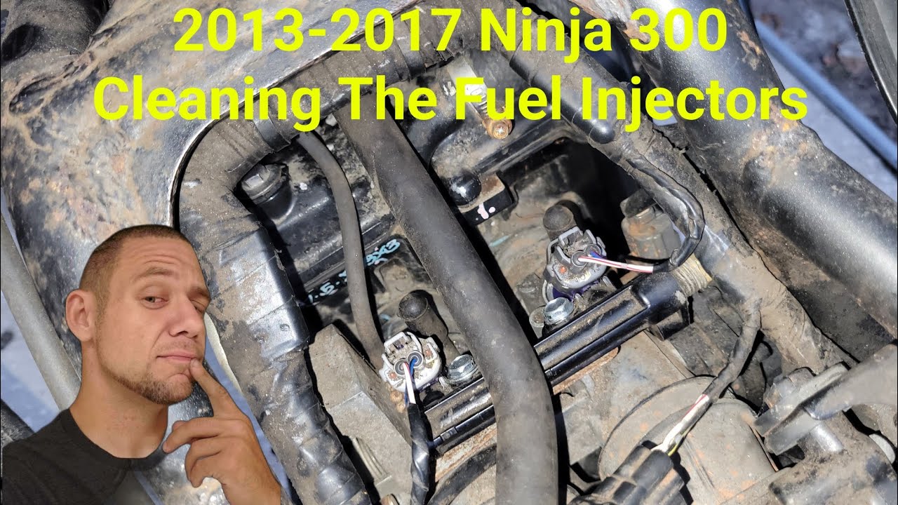 Cleaning Fuel Injectors On A Kawasaki 2012-2017 Ninja 300R