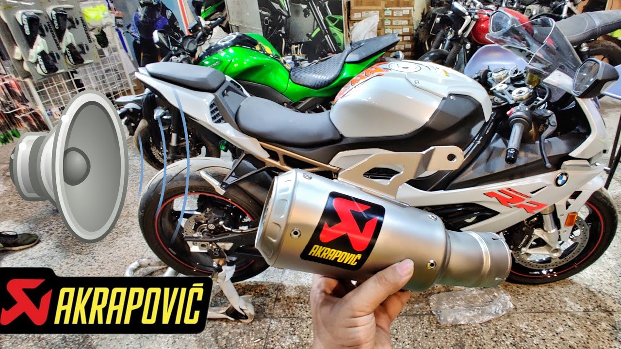 Akrapovic Shorty GP Full Exhaust Install in BMW S1000rr 2021 || Loudest S1000rr