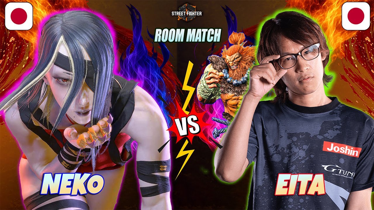 SF6 | NEKO (#1 Ranked A.K.I.) vs EITA (Akuma) 👉 High-Level Street Fighter 6 Gameplay