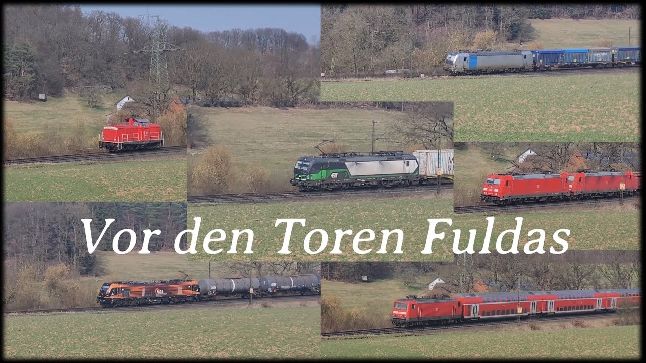Vor den Toren Fuldas - Z&uuml;ge zwischen Fulda und G&ouml;tzenhof