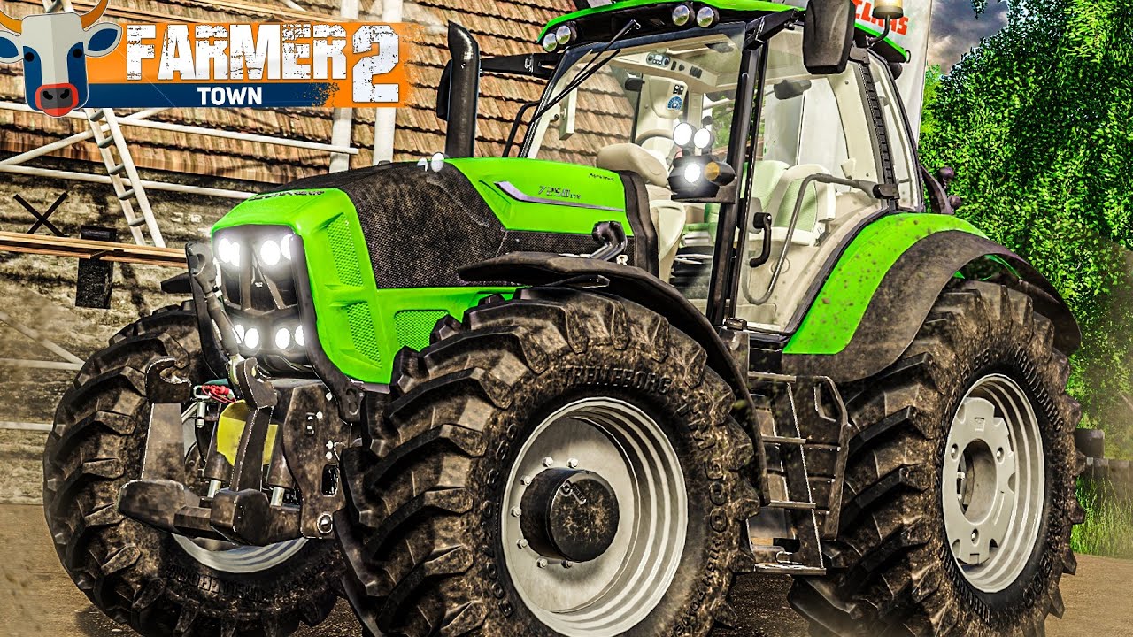 LS19 FarmerTown 2 #77: Gebrauchten DEUTZ TTV7 7250 ersteigert! | LANDWIRTSCHAFTS SIMULATOR 19