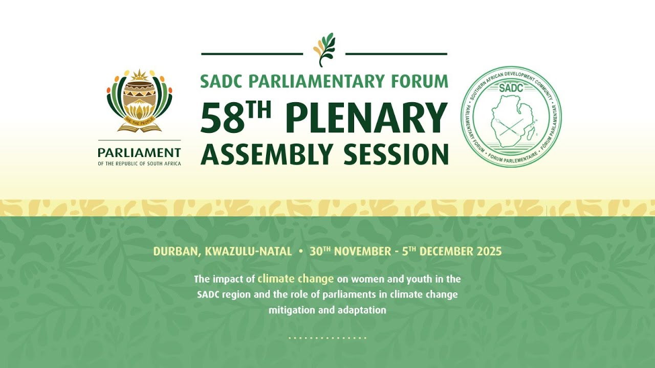BUILD UP SHOW - 58TH PLENARY ASSEMBLY SESSION OF SADC-PF, 2 DECEMBER 2025