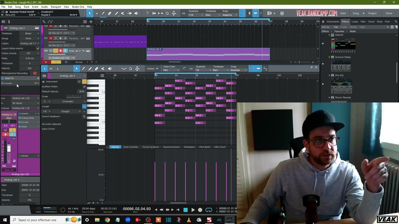 Oldskool jungle at 160 bpm [Tutorial]