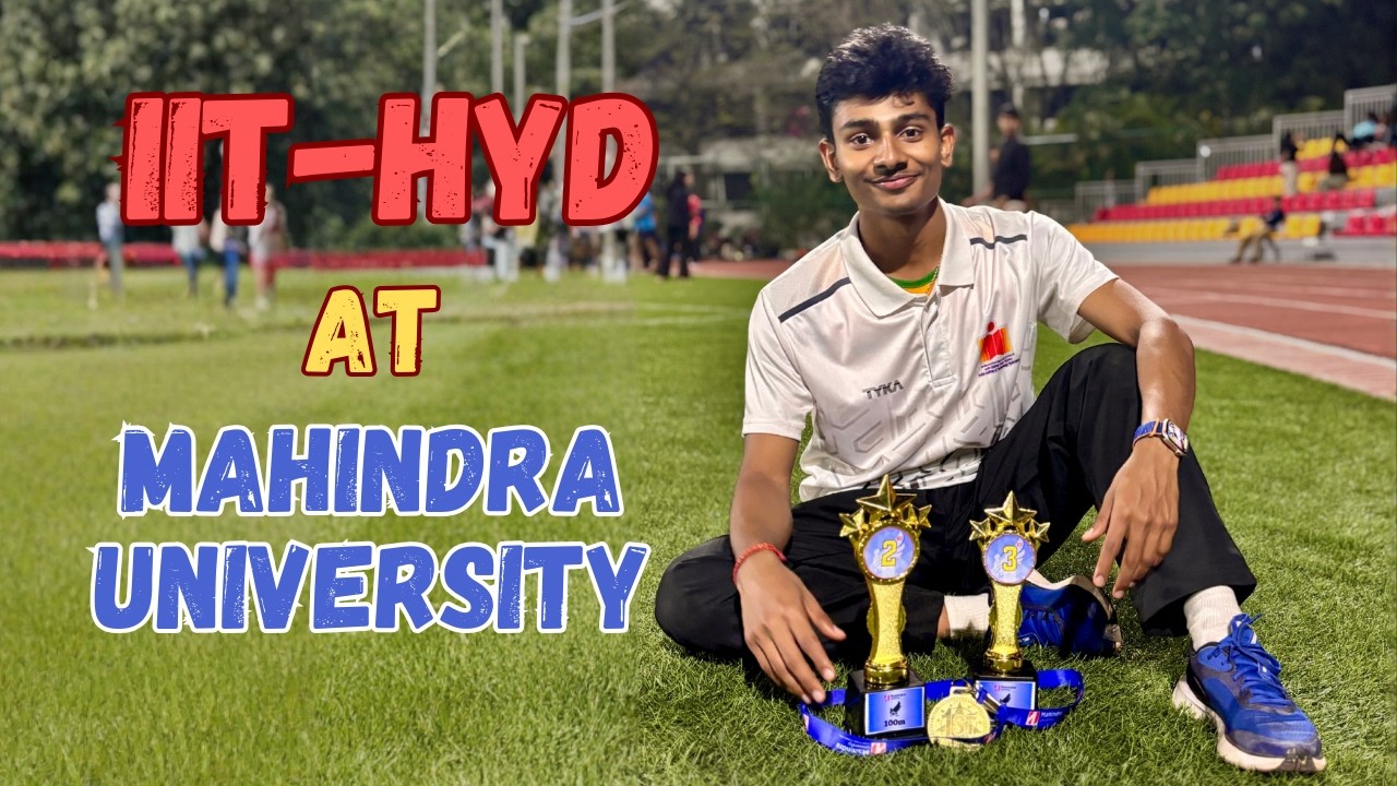 Representing IIT-HYD in AIRO 2026 at Mahindra University | Sports Vlog