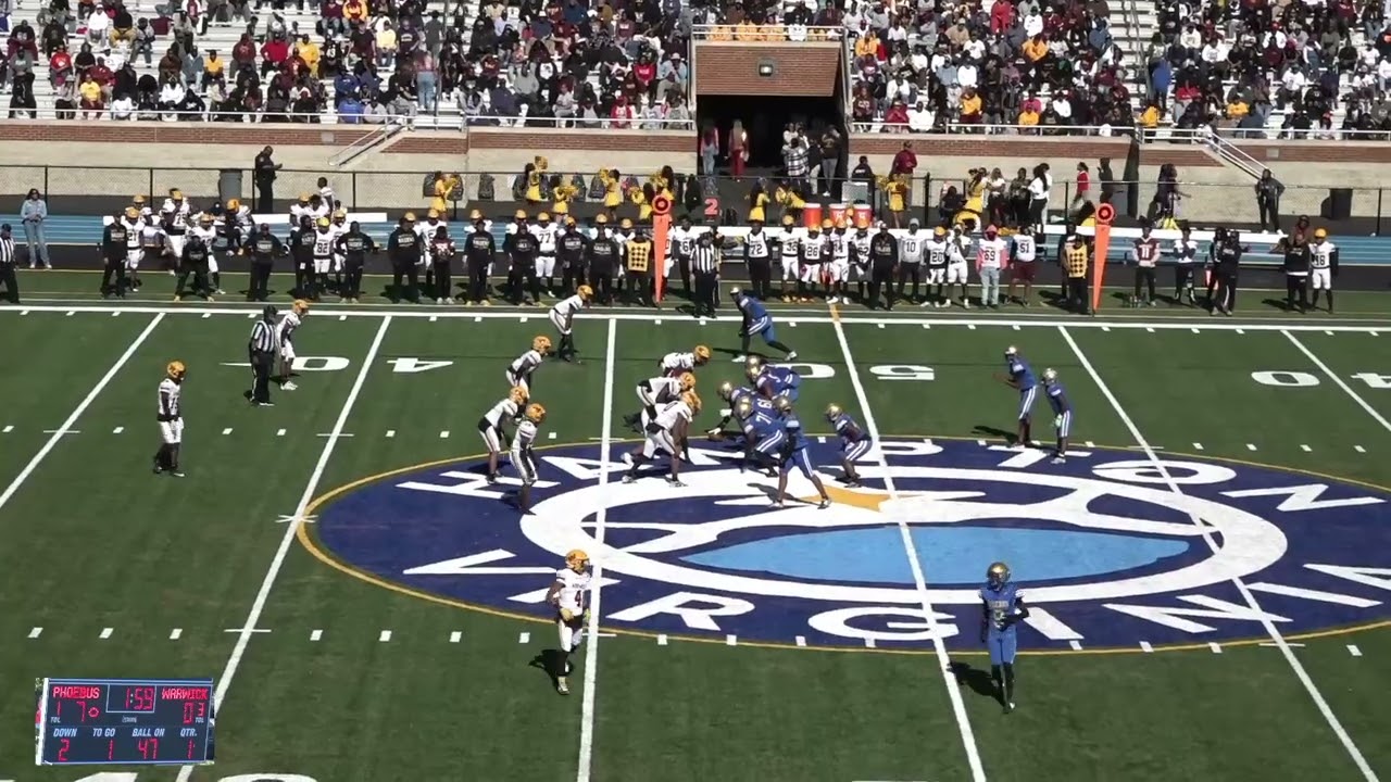 Warwick vs Phoebus Football 🏈 11-2-24