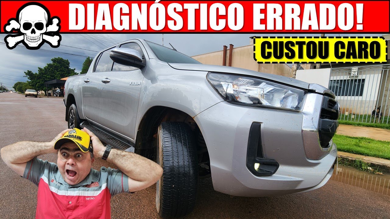 EP. 964// Toyota Hilux 2021: CUSTOU a Caixa de DIREÇÃO um DIAGNÓSTICO ERRADO!!