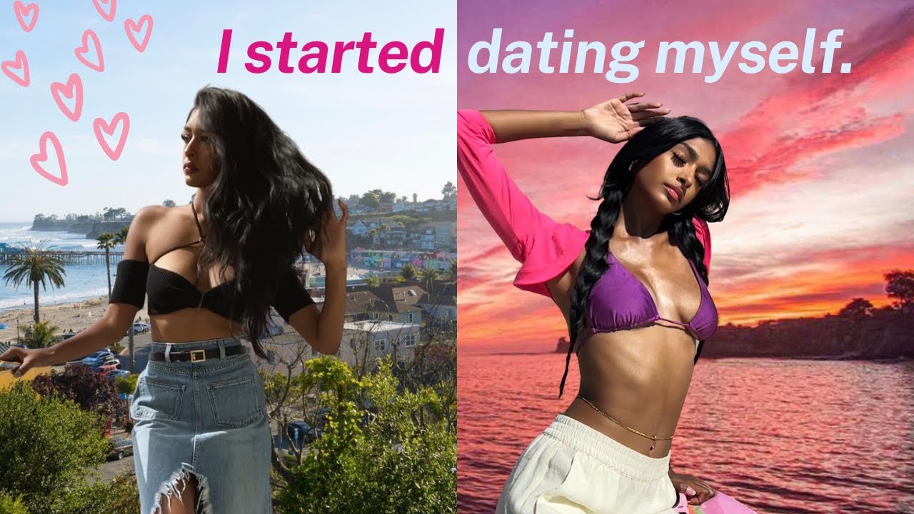 taking myself on a date: EP. 1 💐hot girl walks, morning on the beach, thrifting, nice dinner