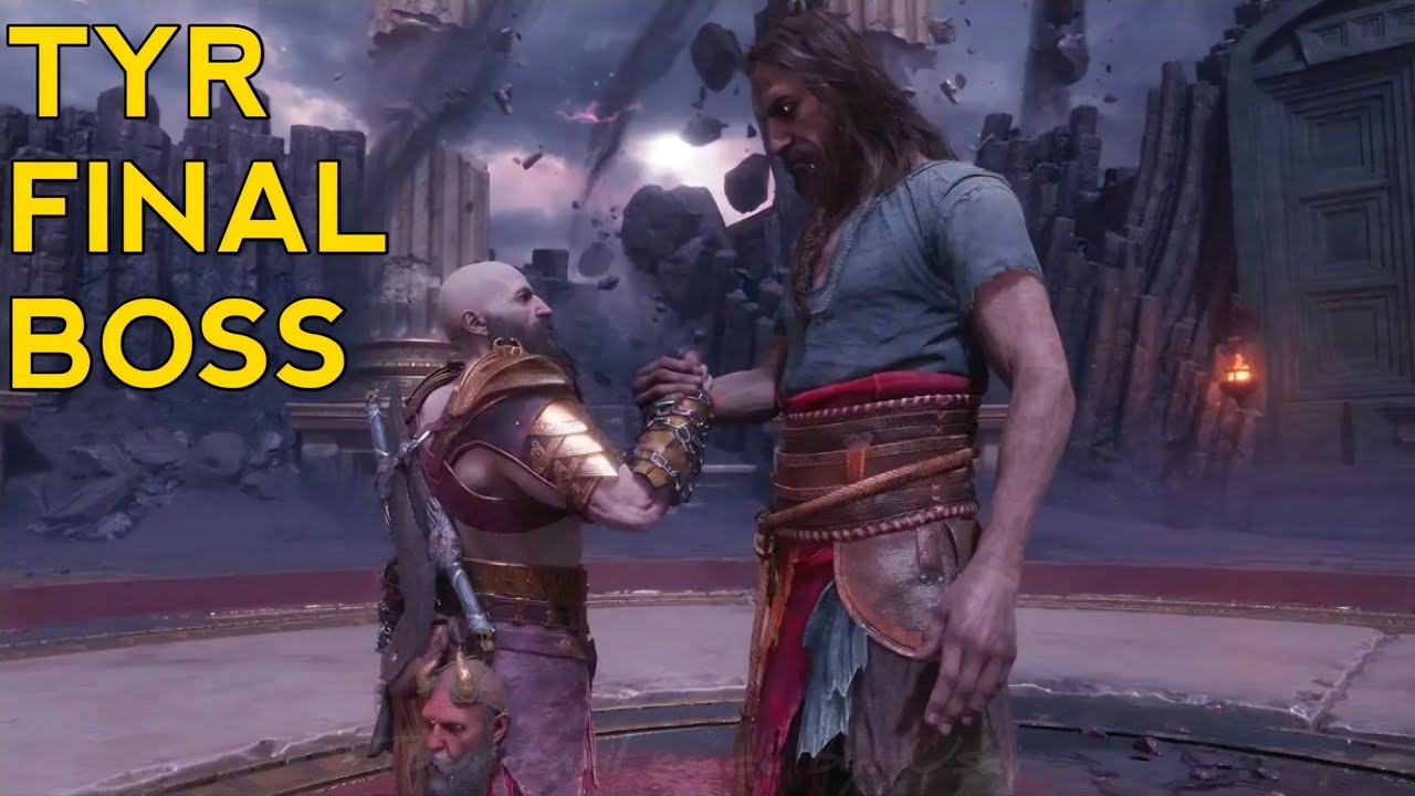 God of War Ragnarök Valhalla – Tyr Final Boss Fight (Ending)