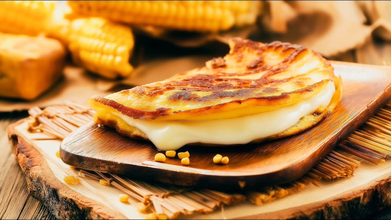 So einfach machst du Mais-Pfannkuchen wie in Venezuela!