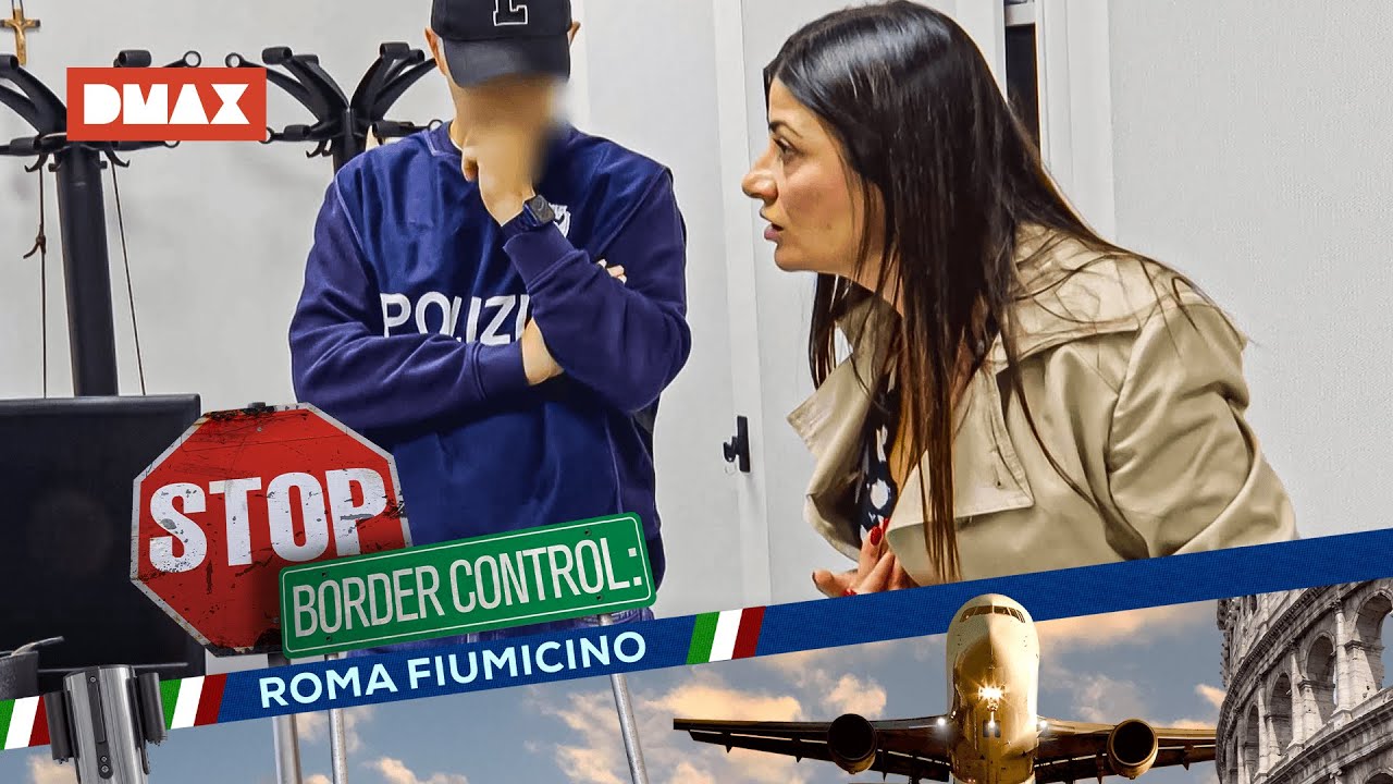 Una donna ruba al duty free e perde il controllo | Border Control Roma Fiumicino