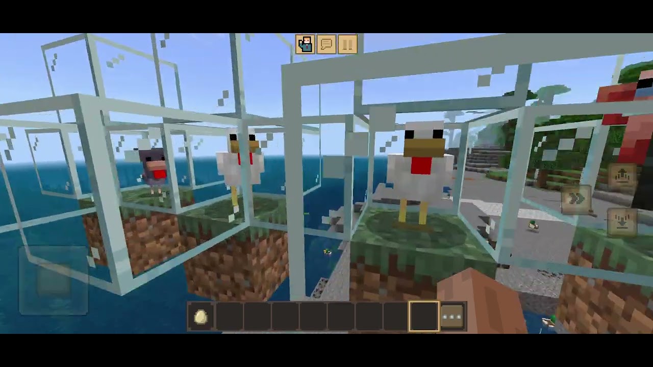 El pollito pio 🐤 versión Minecraft ultra re realista malnasheeeeeeee 