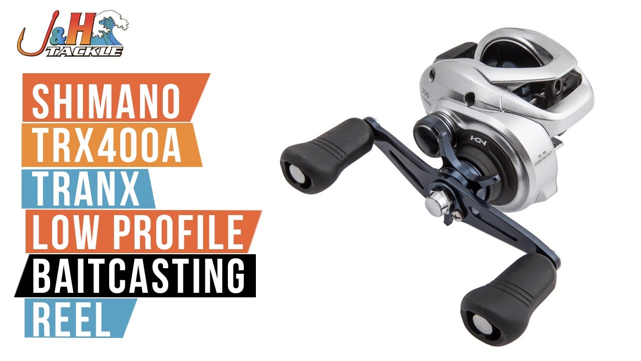 Shimano Tranx 400 TRX400A Low Profile Baitcasting Reel | J&H Tackle