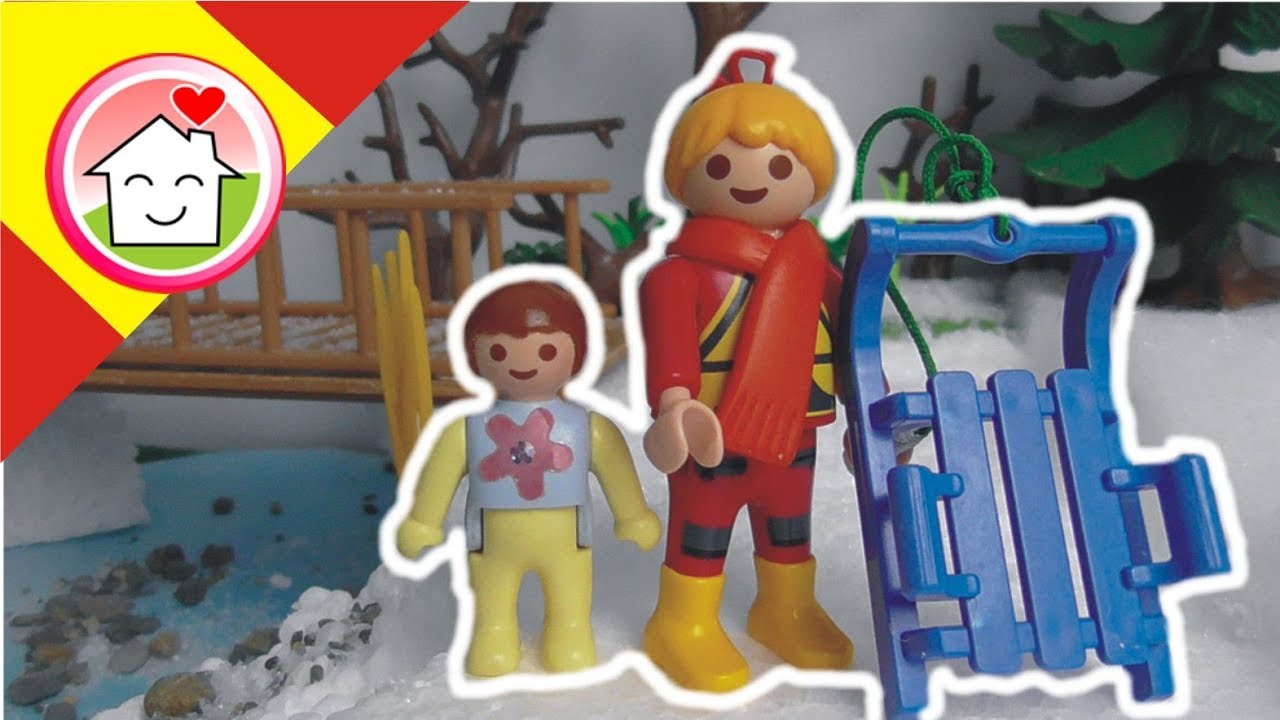 Playmobil en español  trineo - La Familia Hauser
