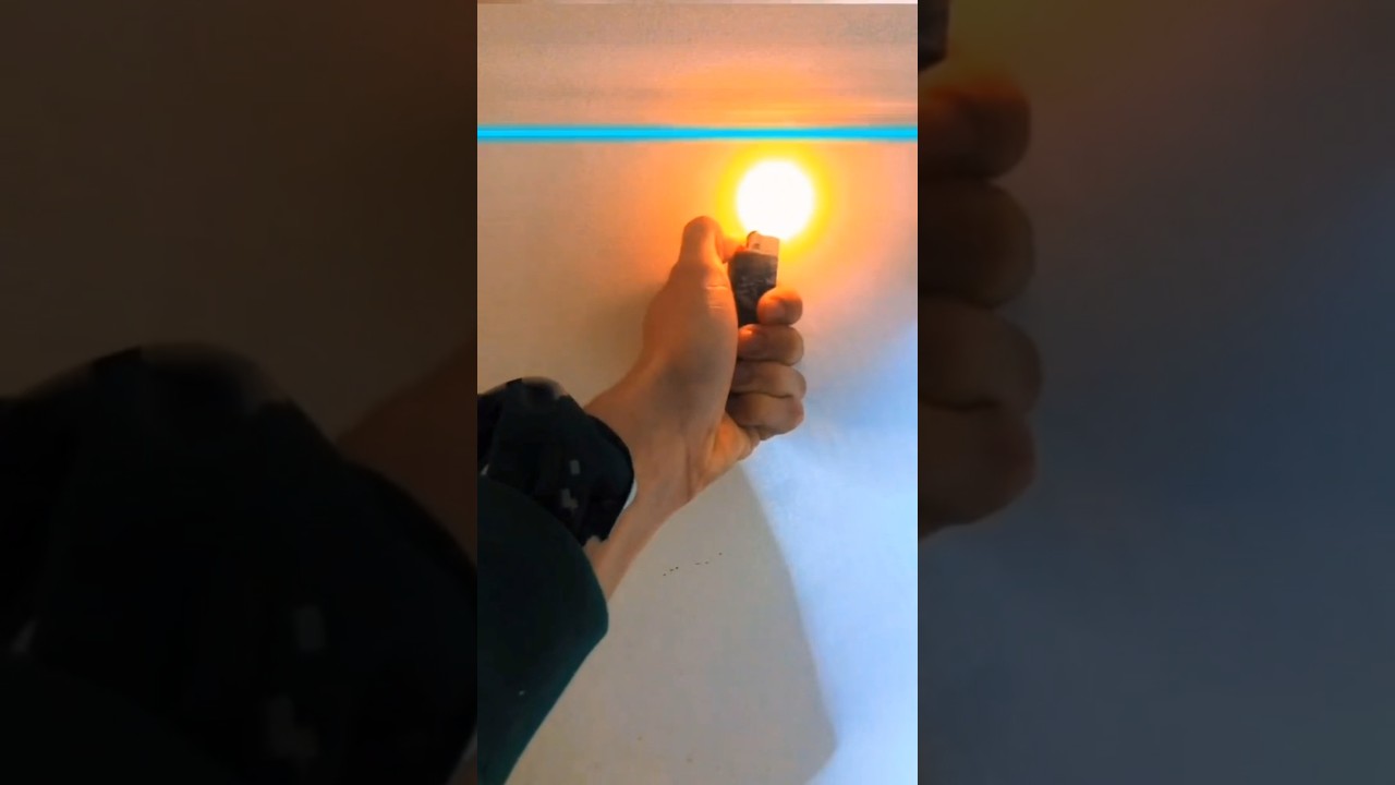 I Created a Sunset Using Only Fire🧑🏽&zwj;🎨