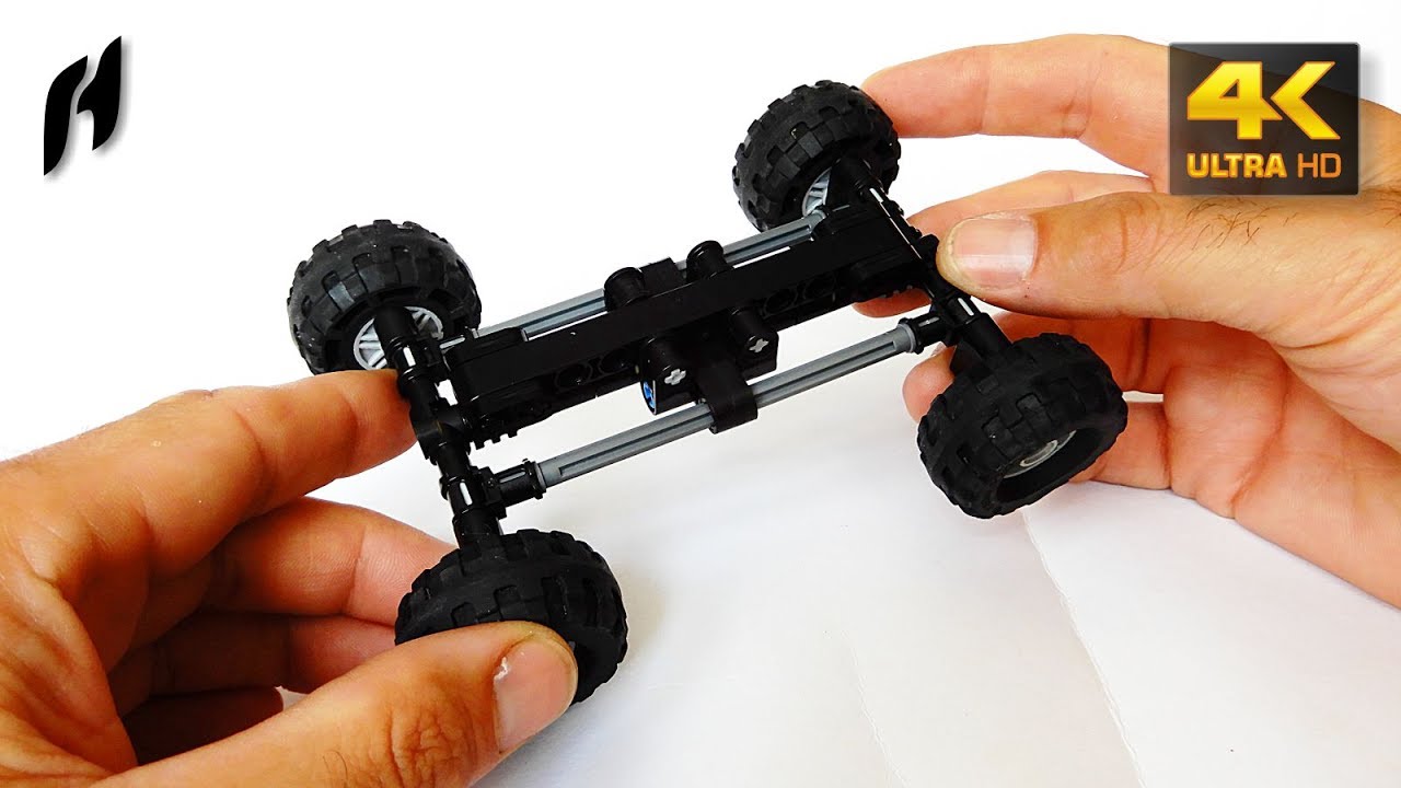 How to Build the Tatra Suspension with Torsion Bar (Lego Technic - Second Version - 4K)