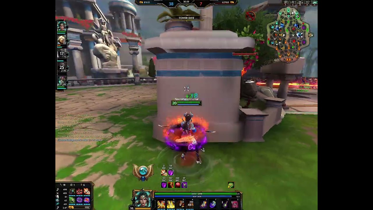PENTA KILL New god in smite: Ishtar, August 2022 @ chmuron