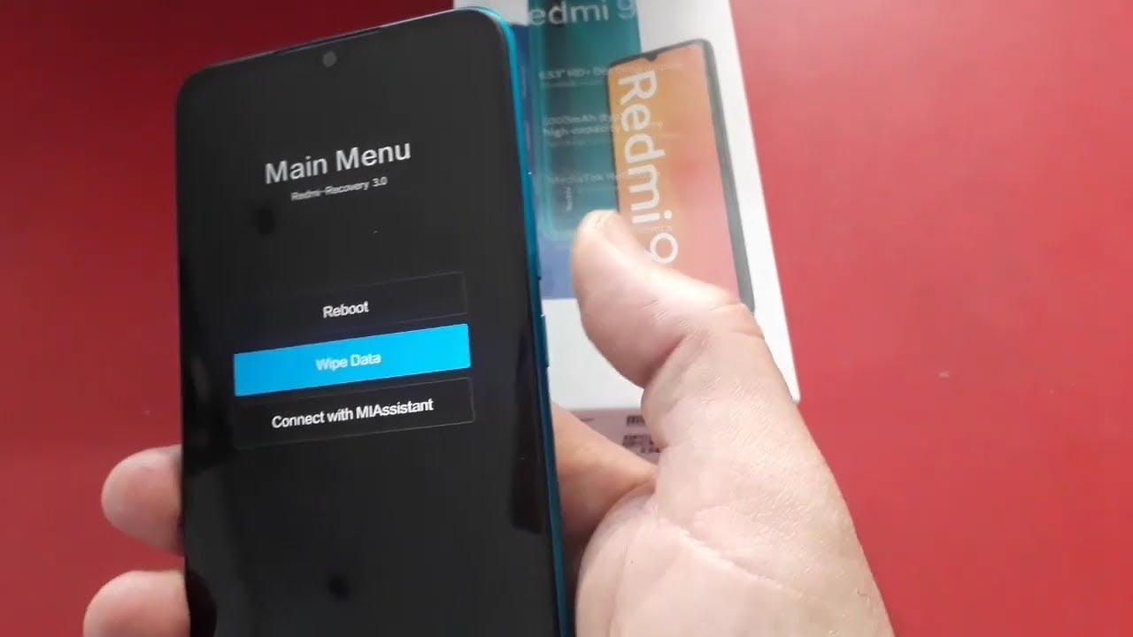كيفية عمل فرمتاج لهاتف شاومي ردمي formatage Redmi 9A