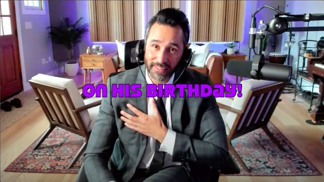 A Birthday Tribute to Al van der Beek (of The Piano Guys)