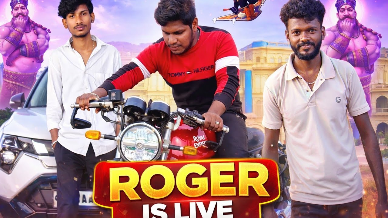 Bgmi Roger is live 1k go fast makkaley more subscribe me