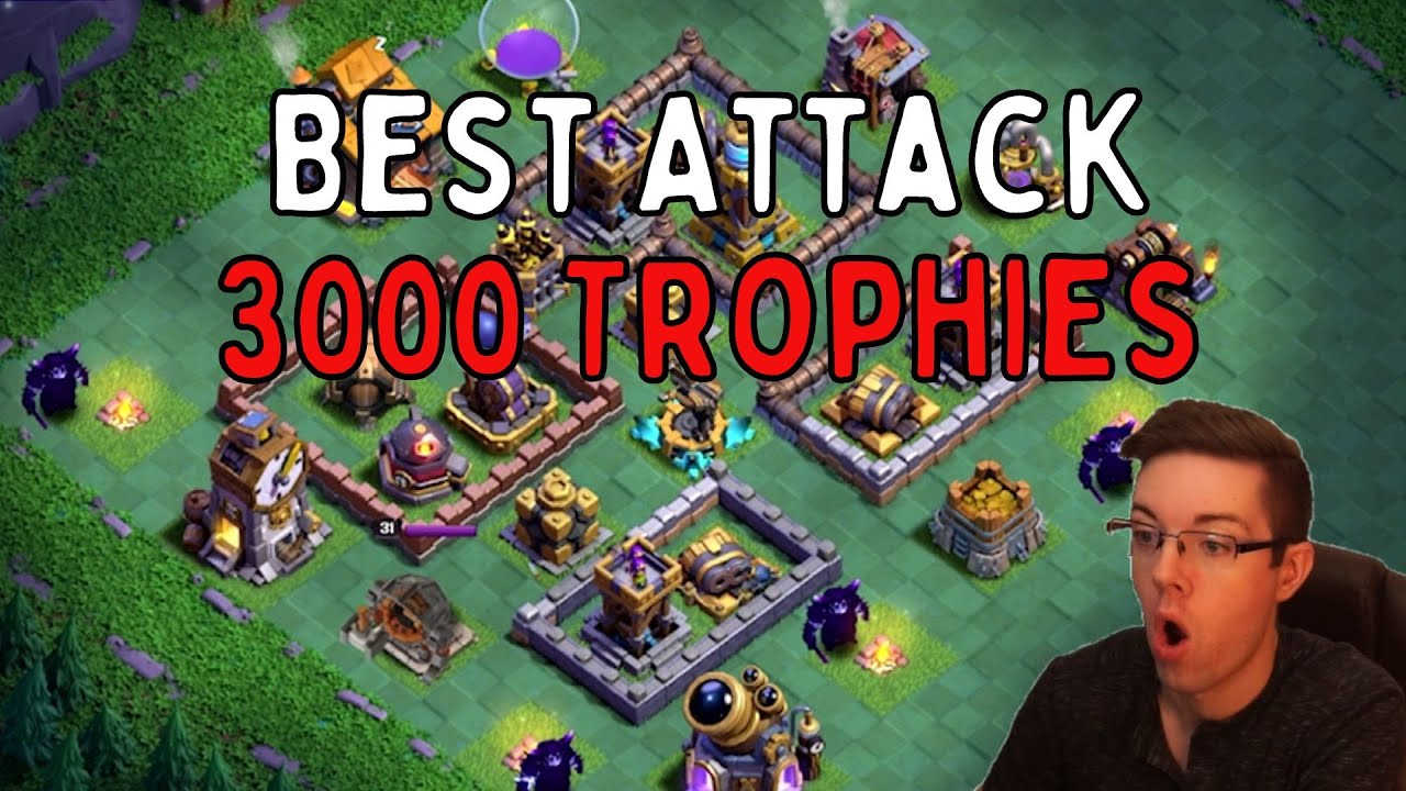 Best Lower Trophy Builder Base Attack Strategy