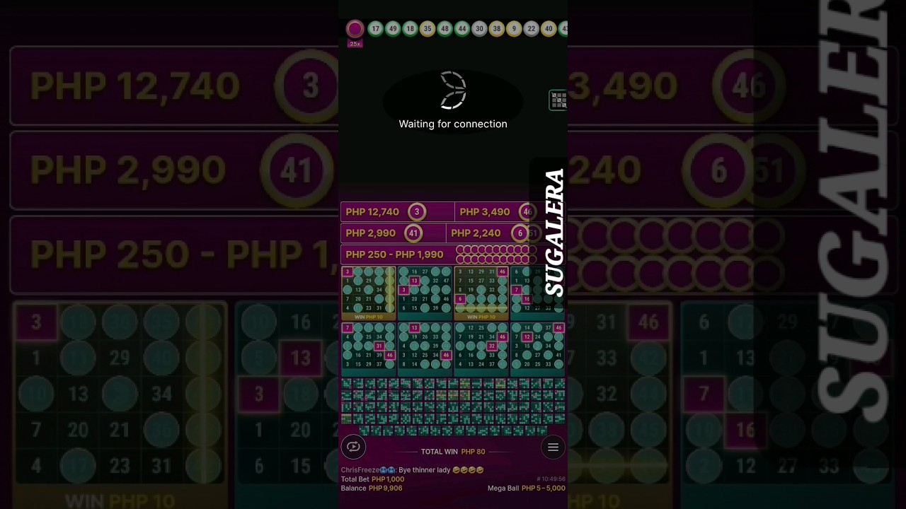 MEGA BALL BINGO | 25x BIGLANG NAWALAN NG SIGNAL 😅 #onlinecasino #casino #megaball #bingo