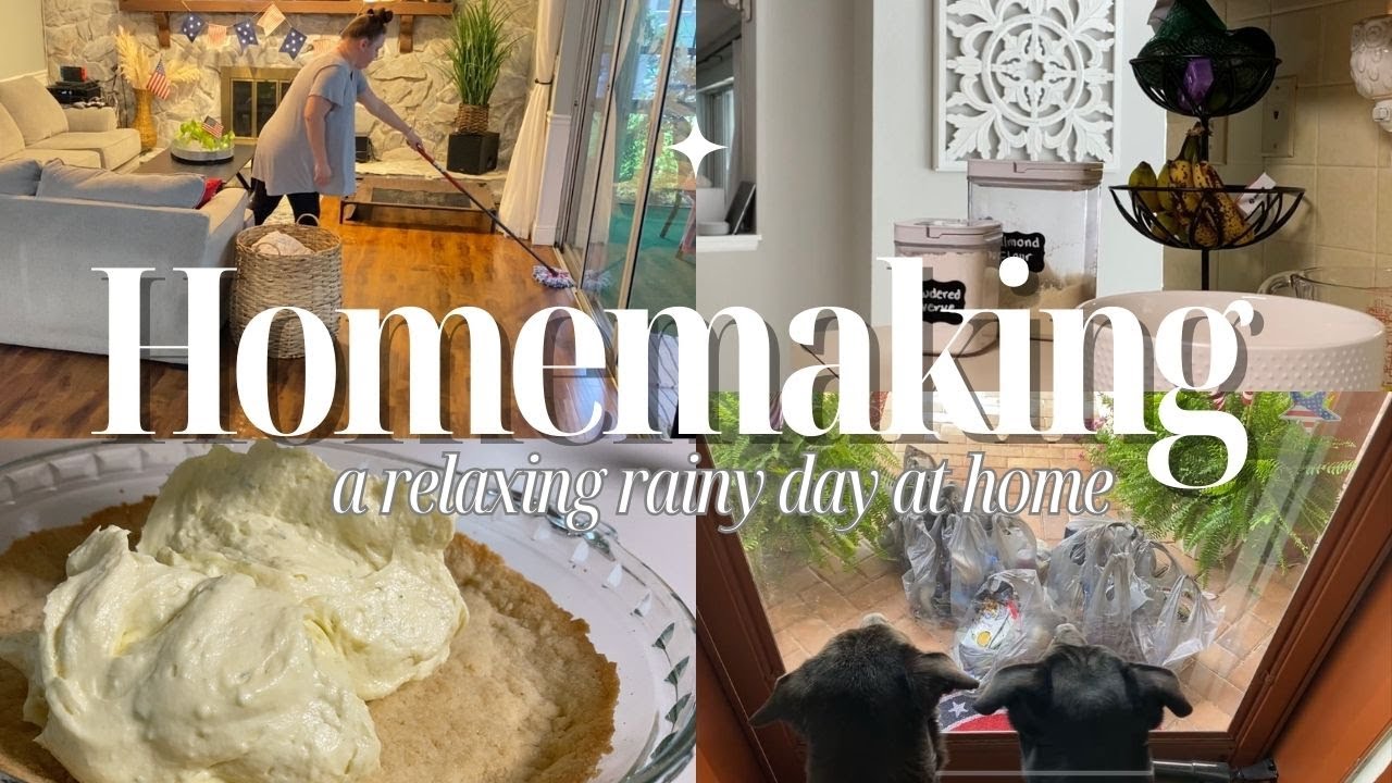 Sunday Homemaking - Cook with me, Clean with me and more