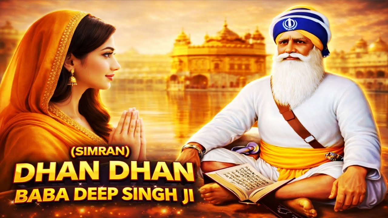 Dhan Dhan Baba Deep Singh Ji Simran | Peace & Positive Energy | Powerful | Meditation |
