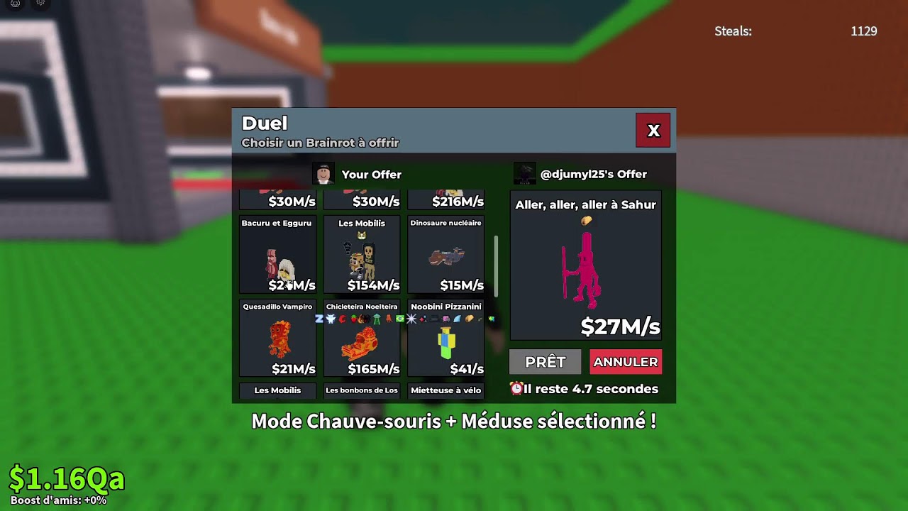 Je trade (duel) JE cherche brainrot rare