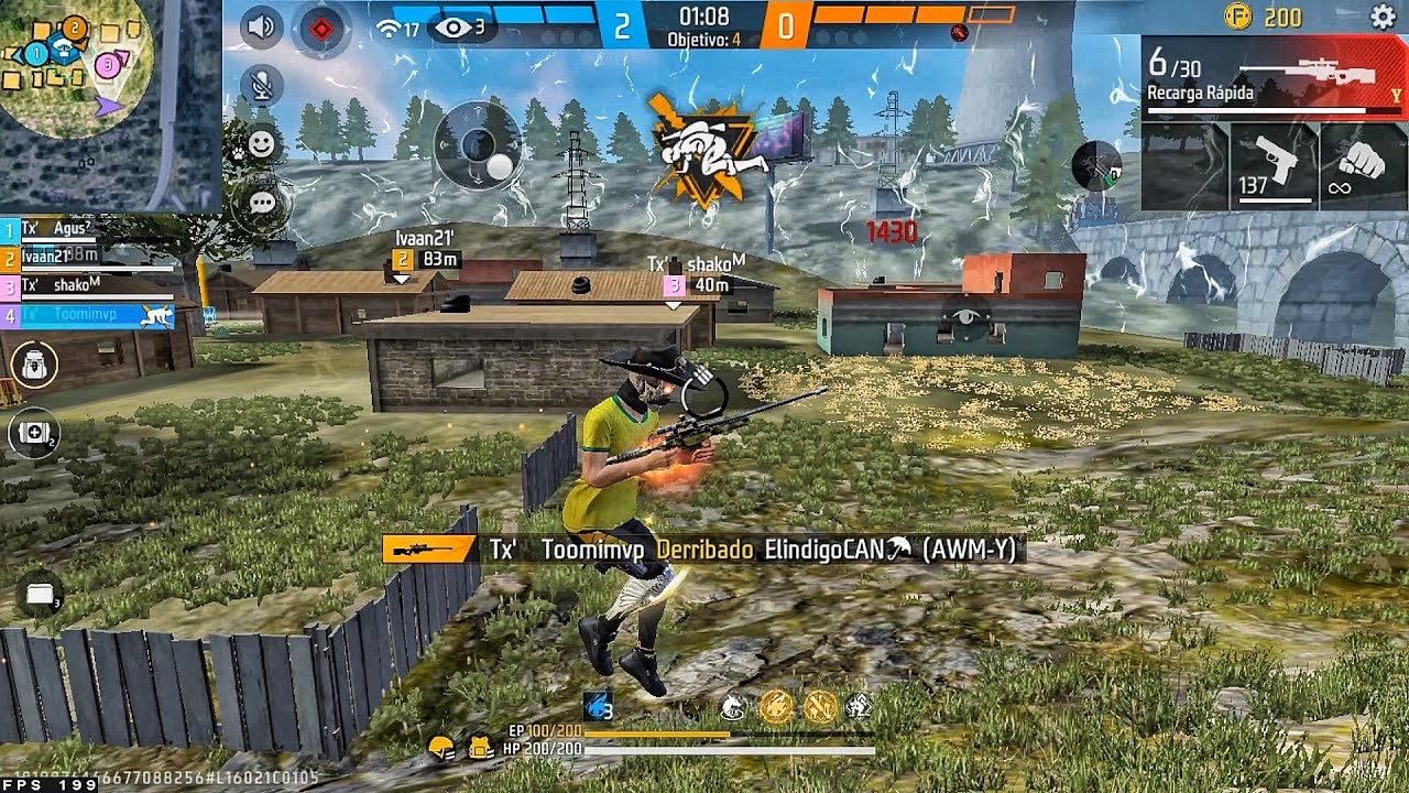 REINICIÓ LA TEMPORADA DE DE-CLA Y ENTRÉ AL TOP DE AWM 🐐💜 | Toomi Highlights #408