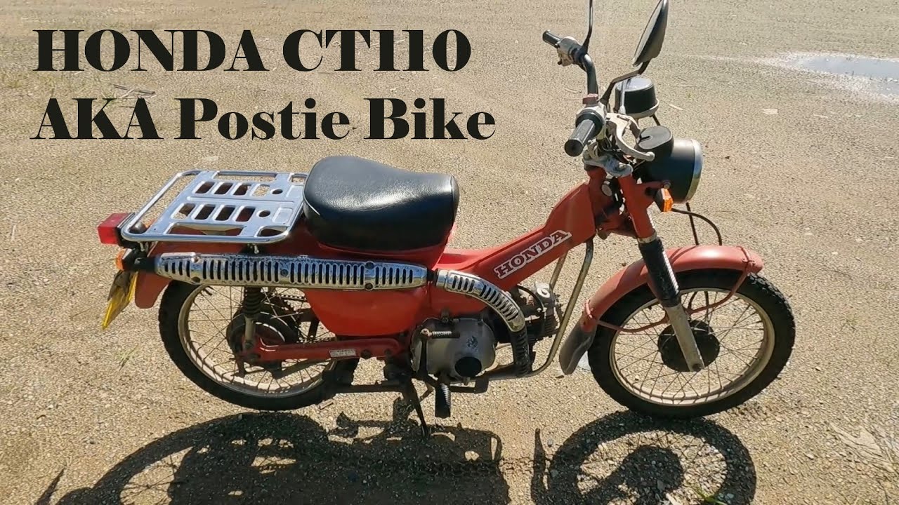 Postie Bike (Ct 110) Ride and walkaround | Good first bike?