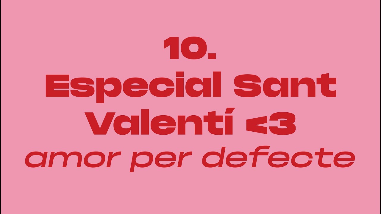 Discopacitades T1 Ep10 “Especial Sant Valentí”