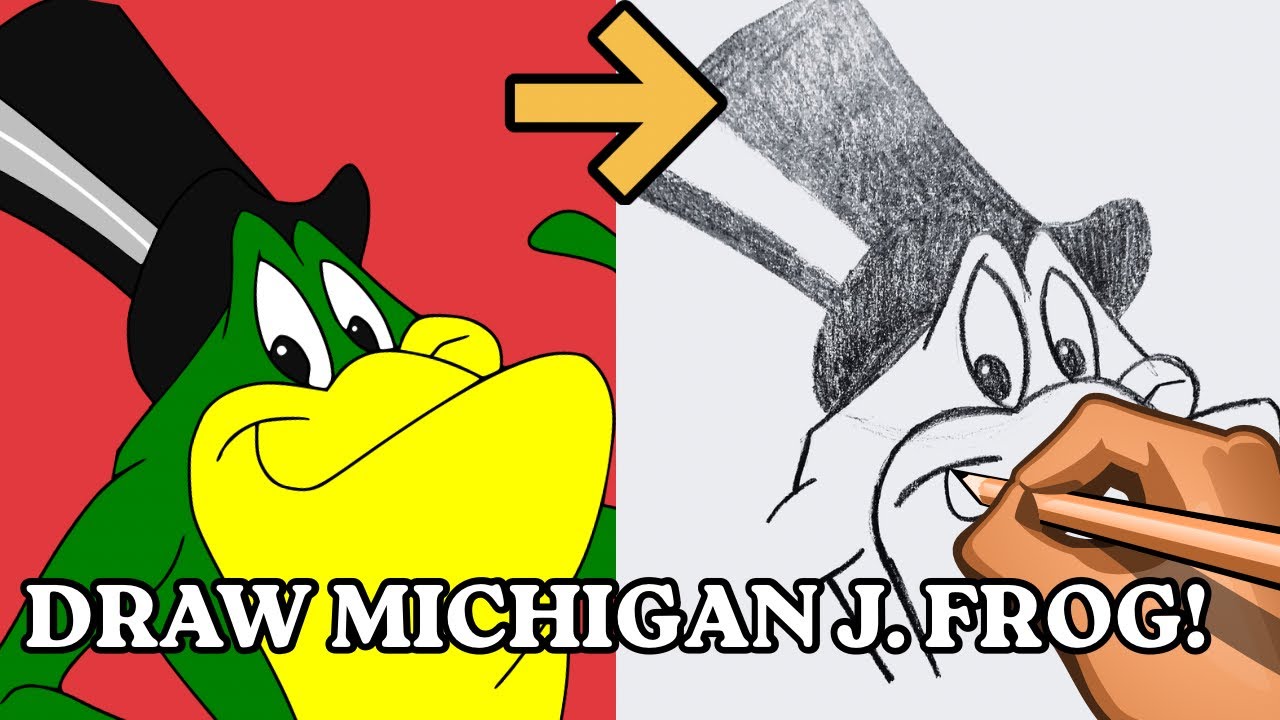 How to Draw Michigan J. Frog (Looney Tunes)