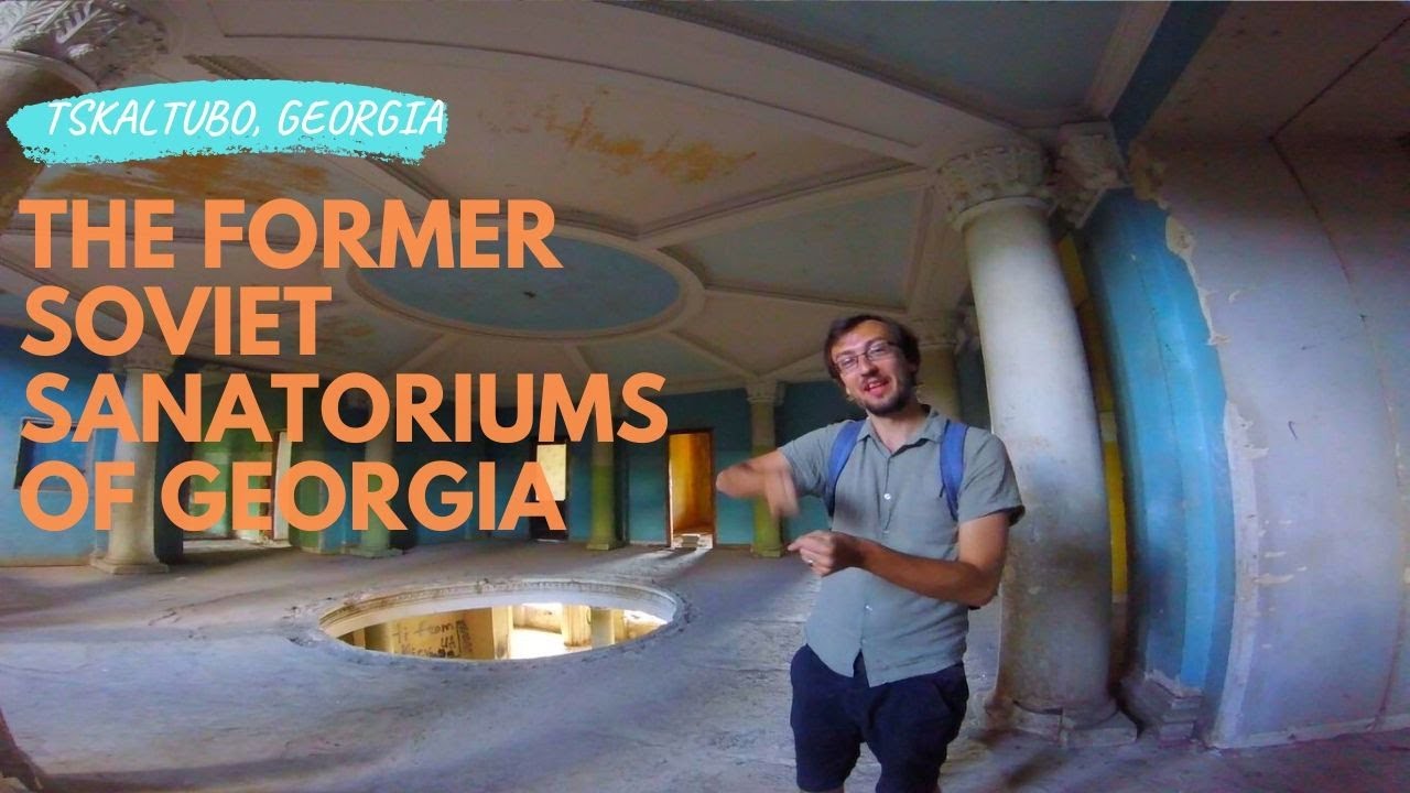 Sneaking Around the Abandoned Sanatoriums of Tskaltubo | Hosted by Locals | Georgia Travel Vlog