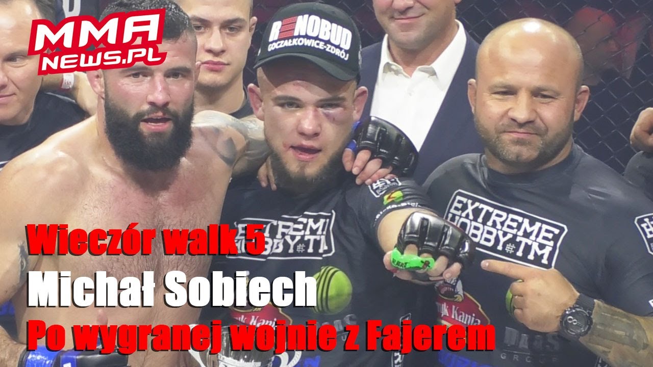 Michał Sobiech po wojnie z Fajerem: 