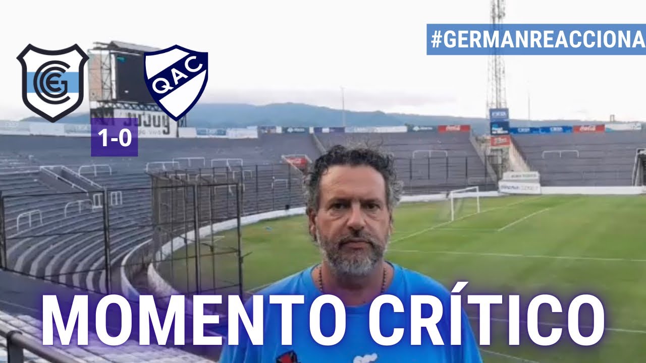 👎 NO ARRANCA - REACCIÓN A LA DERROTA DE #QUILMES FRENTE A GIMNASIA DE JUJUY | #GERMANREACCIONA