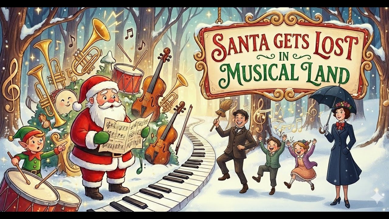 Santa Gets Lost In Musical Land OLGC Christmas Pageant 2025