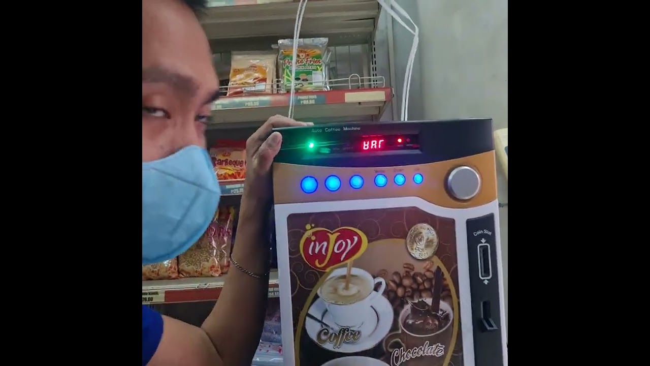 how to operate coffee vendo machine