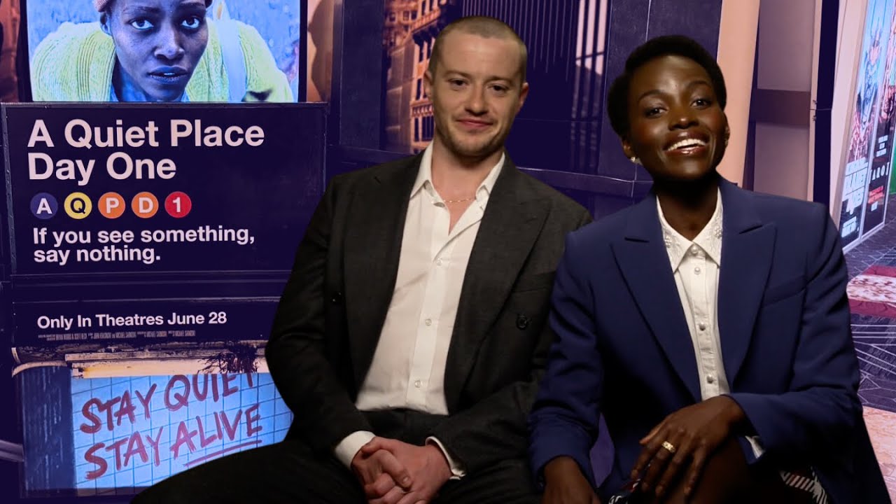 Lupita Nyong’o and Joseph Quinn know they’re iconic | A Quiet Place: Day One interview